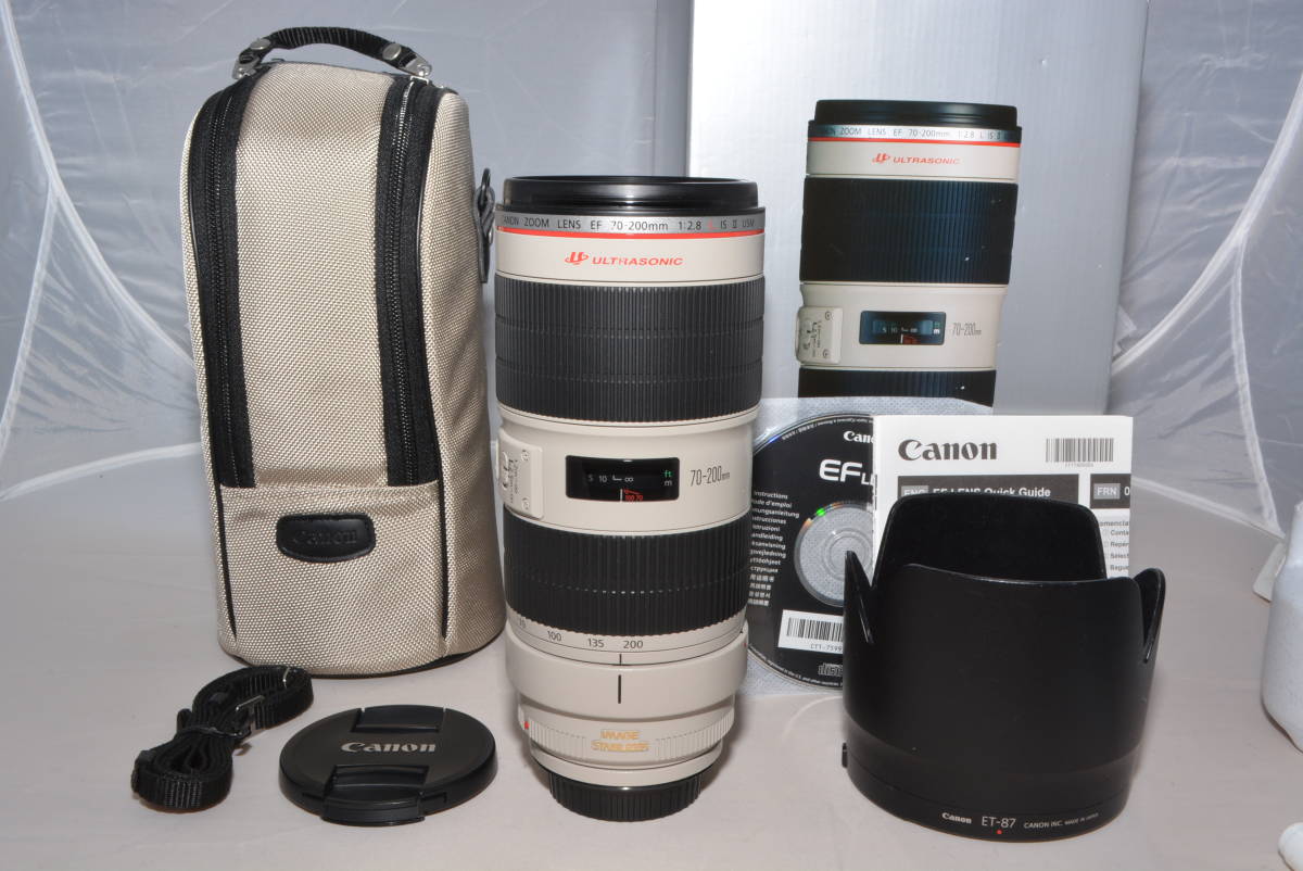 美品】 Canon 望遠ズームレンズ EF70-200mm F2.8L IS II USM フルサイズ対応 ＃5271 