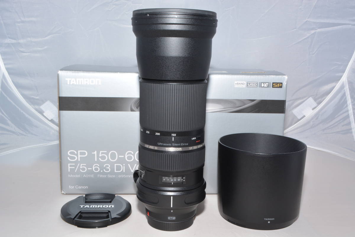 極上品】TAMRON 超望遠ズームレンズ SP 150-600mm F5-6.3 Di VC USD