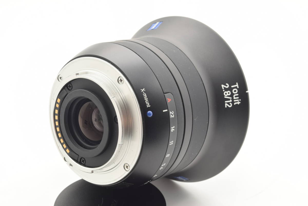 【特上品】カールツァイス Carl Zeiss 単焦点レンズ Touit 2.8/12 Xマウント 12mm F2.8 APS-Cフォーマット専用 ＃5361_画像3