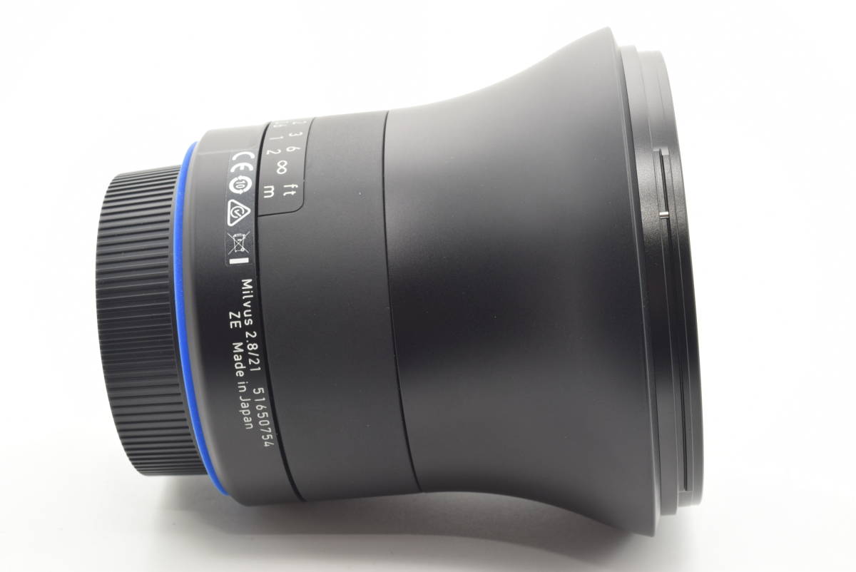 【極上品】Carl Zeiss 単焦点レンズ MILVUS 2.8/21 ZE ブラック 823020　＃5366_画像5