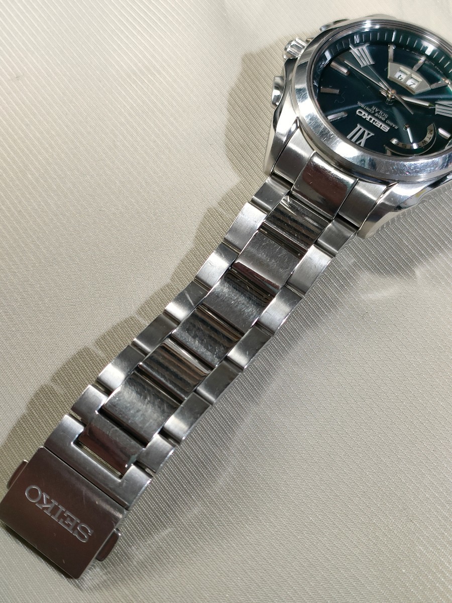 稼働品 SEIKO BRIGHTZ 定価105 000円 電波ソーラー腕時計 稼働品 SEIKO BRIGHTZ 定価105 000円 電波ソーラー腕時計