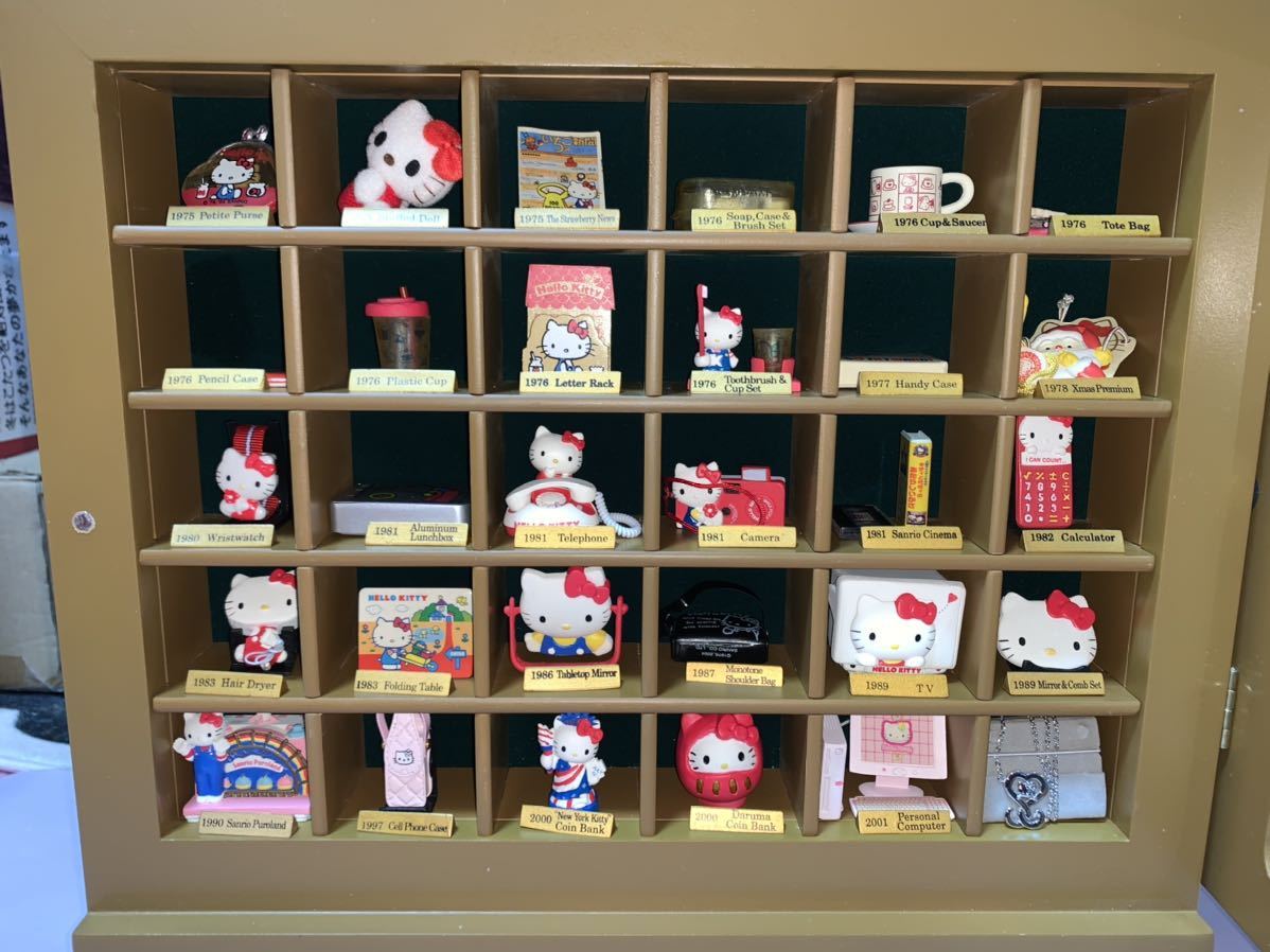 ハローキティ30yearsミニチュアコレクションリーメント ハローキティ30yearsミニチュアコレクションリーメント