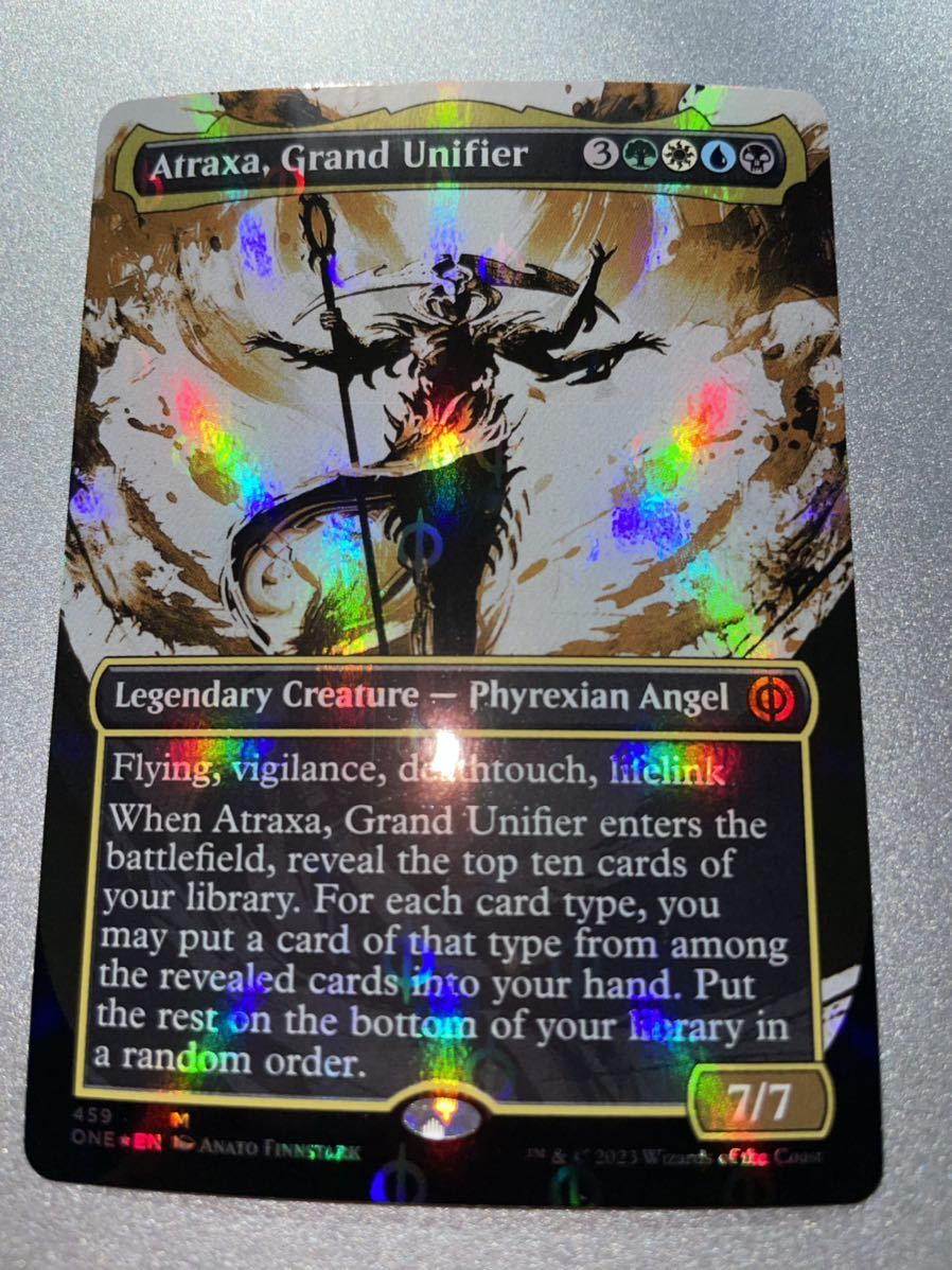 MTG S&C foil 偉大なる統一者、アトラクサ/Atraxa, Grand Unifier 英語版_画像1