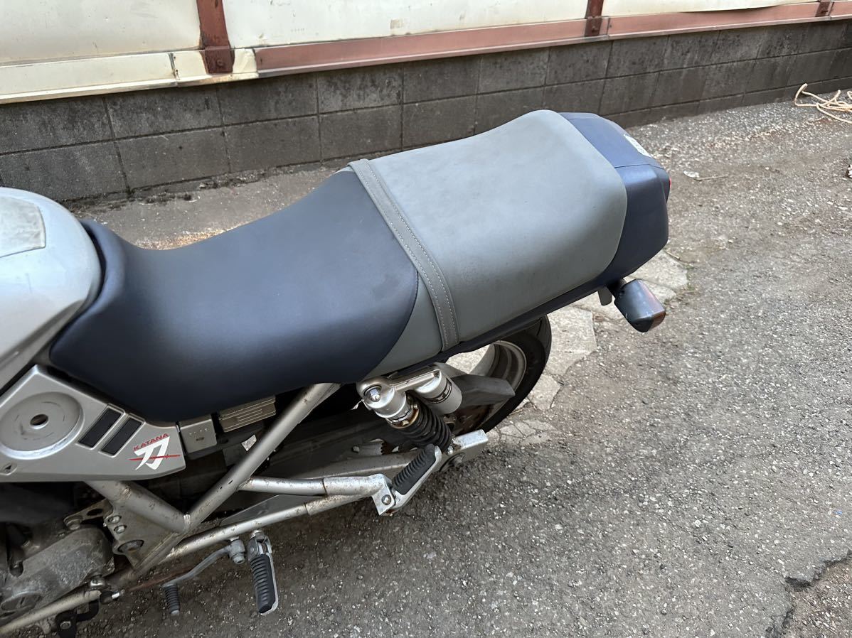 GSX250S 刀 走行20906キロ エンジン始動動画有り！返品可能！カタナ GJ76Aの画像6