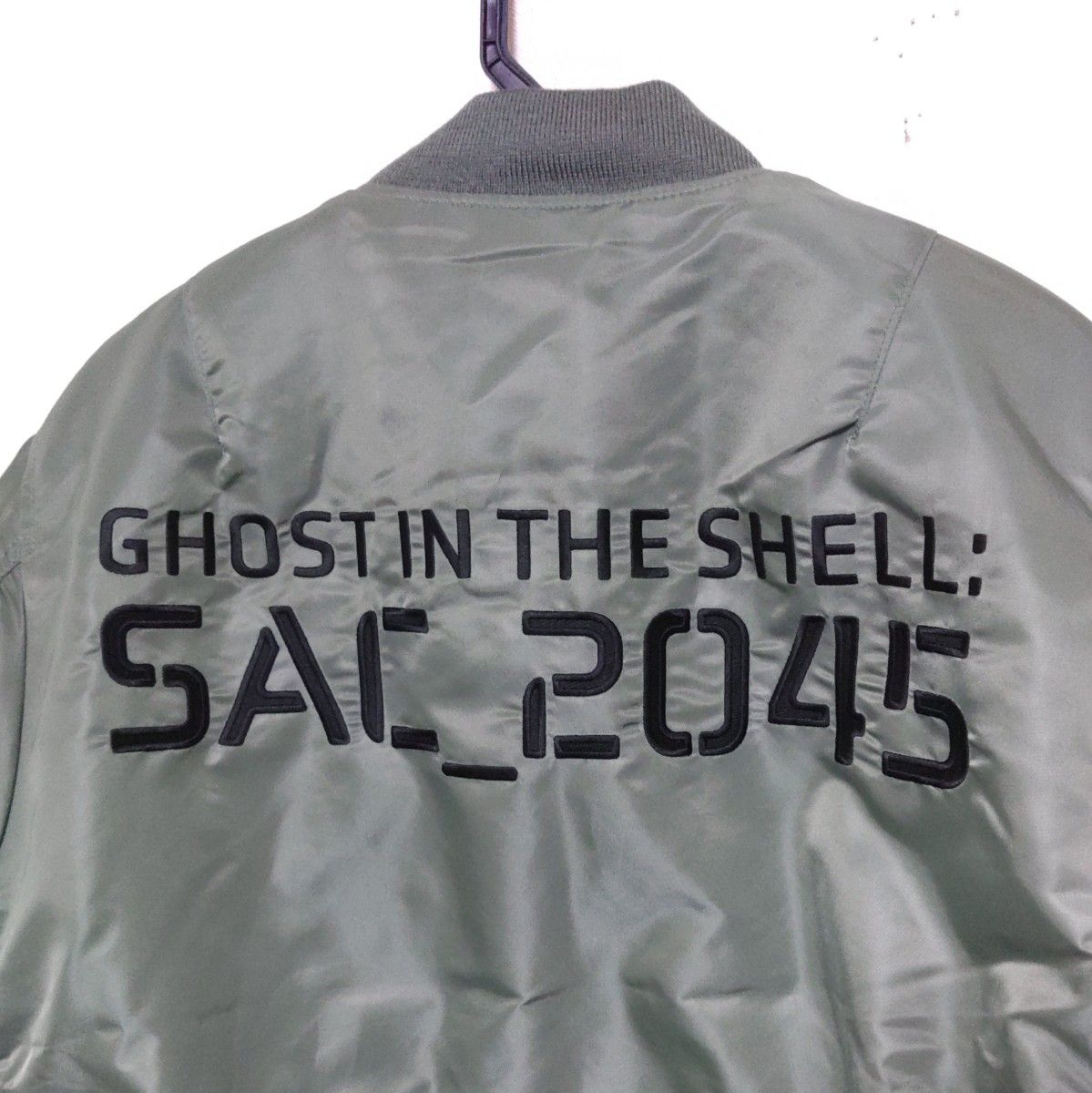 AVIREX×攻殻機動隊 SAC_2045 コラボ MA-1 フライトジャケット セブン