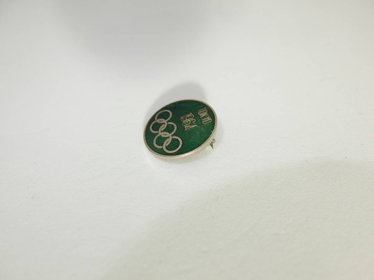  быстрое решение есть Showa 39 год зеленый цвет Tokyo . колесо Mark память. знак отличия bachi значок Tokyo Olympic медаль 1964 год средства объединение 7 сокровищ медаль Showa Retro 