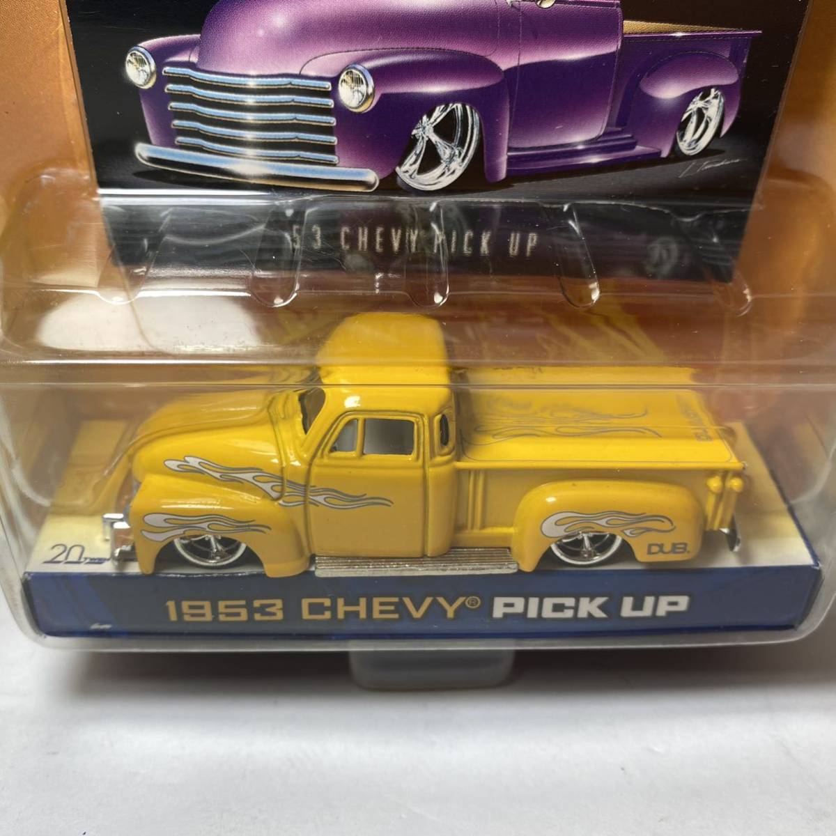 JADA 1/64 DUB CITY OLDSKOOL series1 1953 CHEVY PICK UP \'53 Chevy pick up 