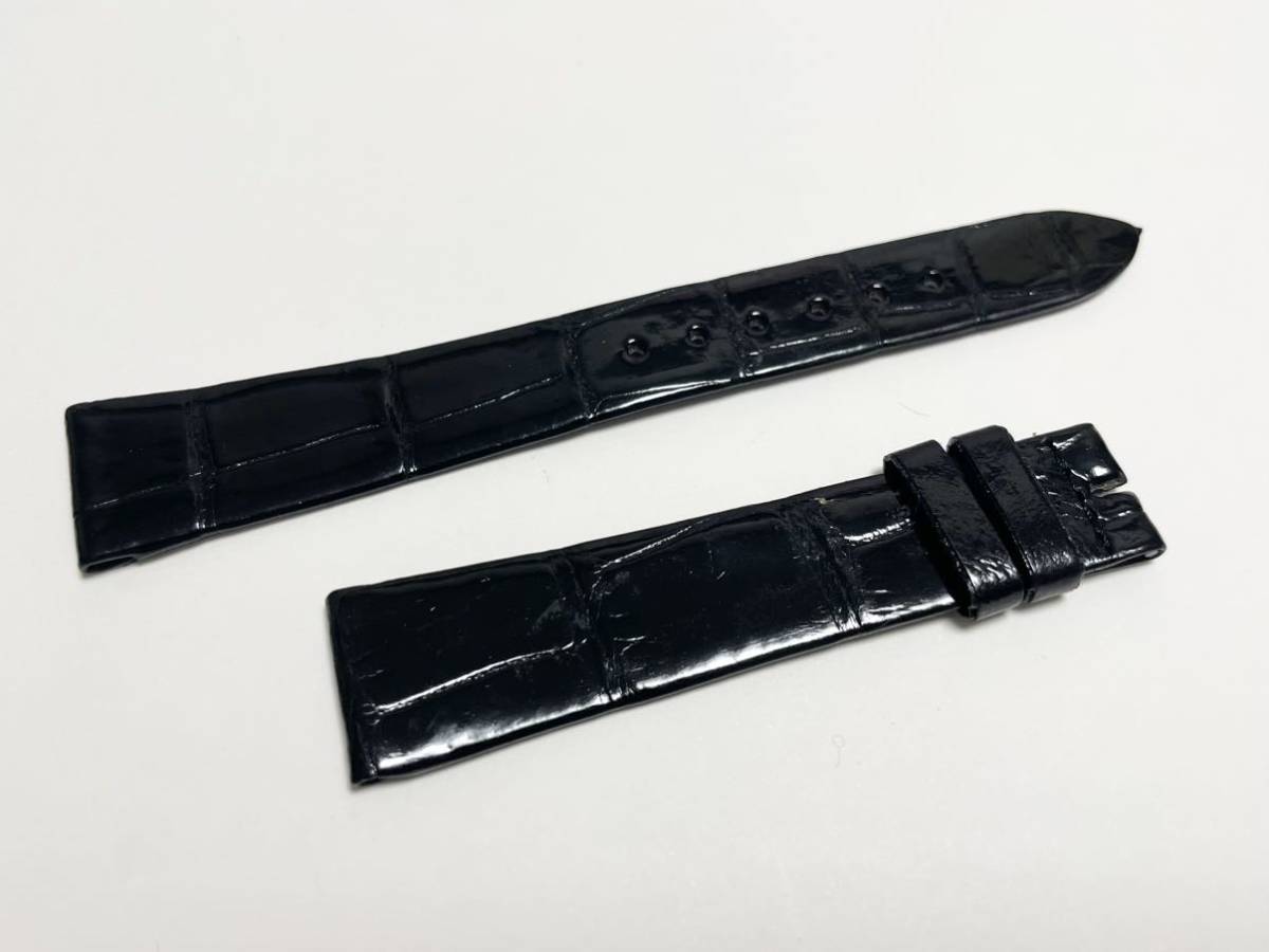 未使用 ロレックス クロコ 革ベルト レザーブレス ストラップ 腕時計