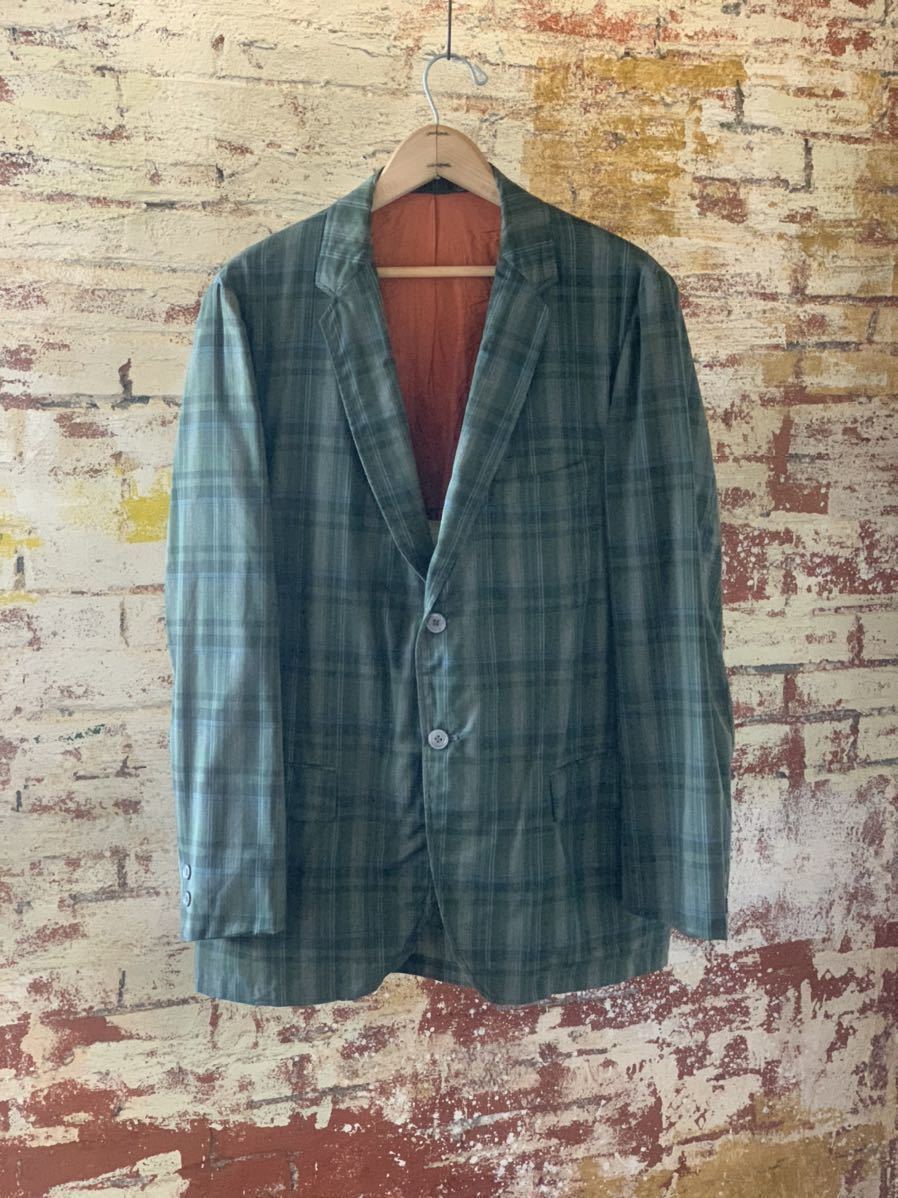 60s John Blair PLAID TAILORED JACKET ヴィンテージ ビンテージ チェックテーラードジャケット ブレザー アメトラ トラッド TRAD 50s