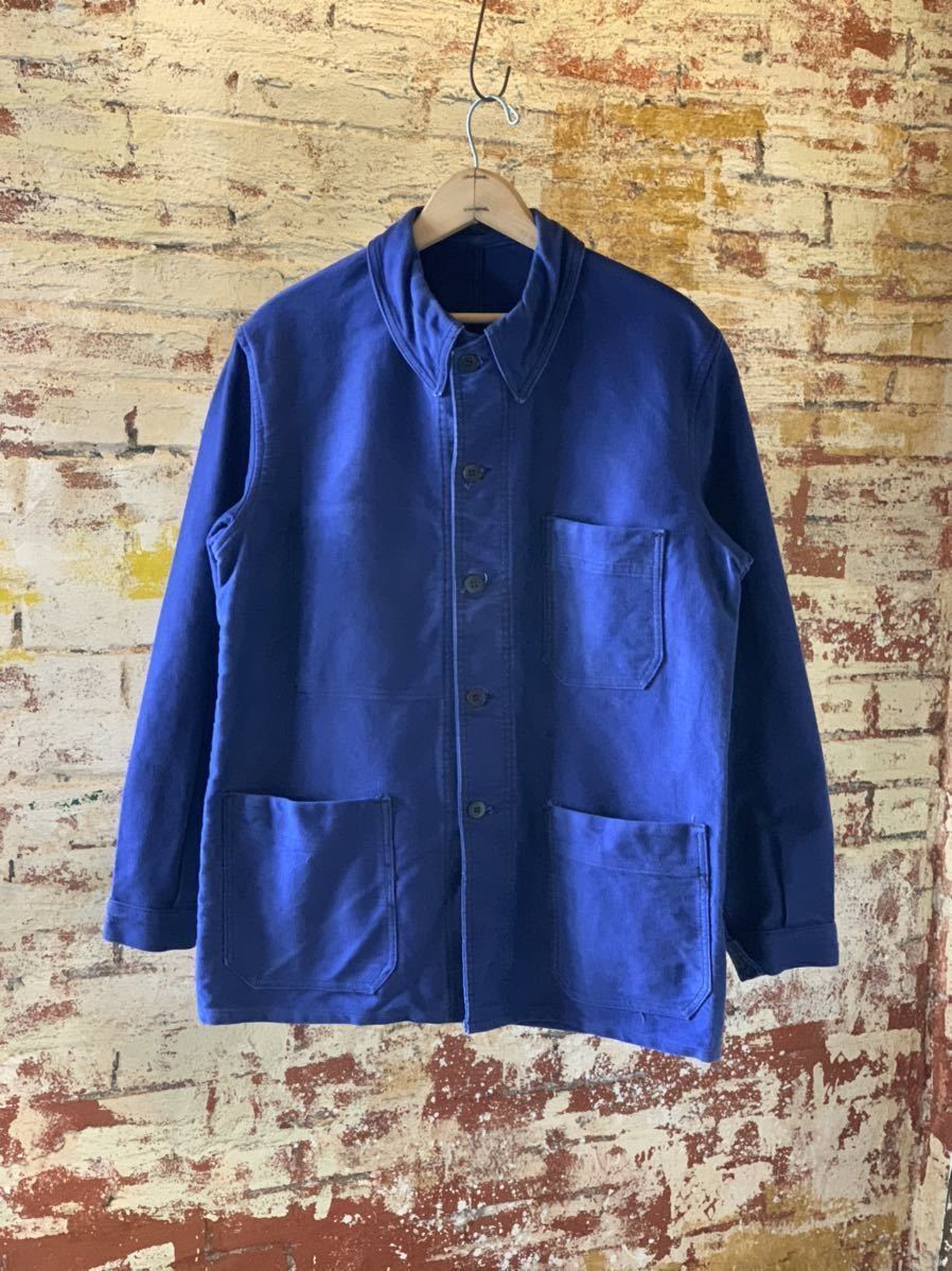 60s FRENCH MOLESKIN WORK JACKET ヴィンテージ ビンテージ フレンチ