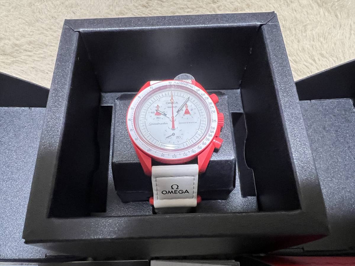 ☆未使用品/オメガ×スウォッチ/マーズ(火星)/OMEGA×SWATCH/Mission