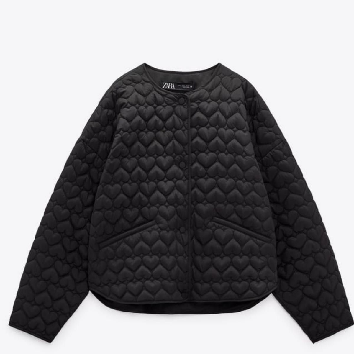 ZARA ハートキルティングジャケット XSサイズ ダウンジャケット ZARA ハートキルティングジャケット XSサイズ ダウンジャケット