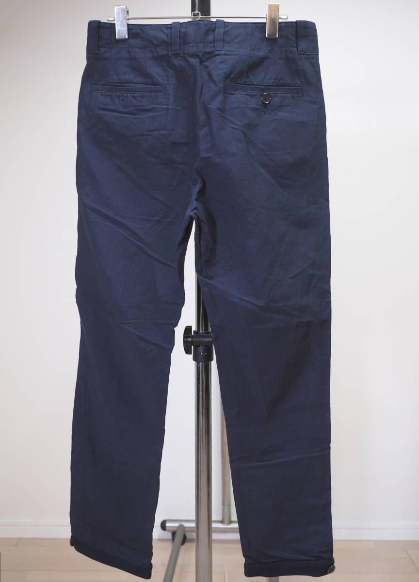 marni Marni мужской 12SS передний и задний (до и после) переключатель брюки 44 темно-синий Italy производства 