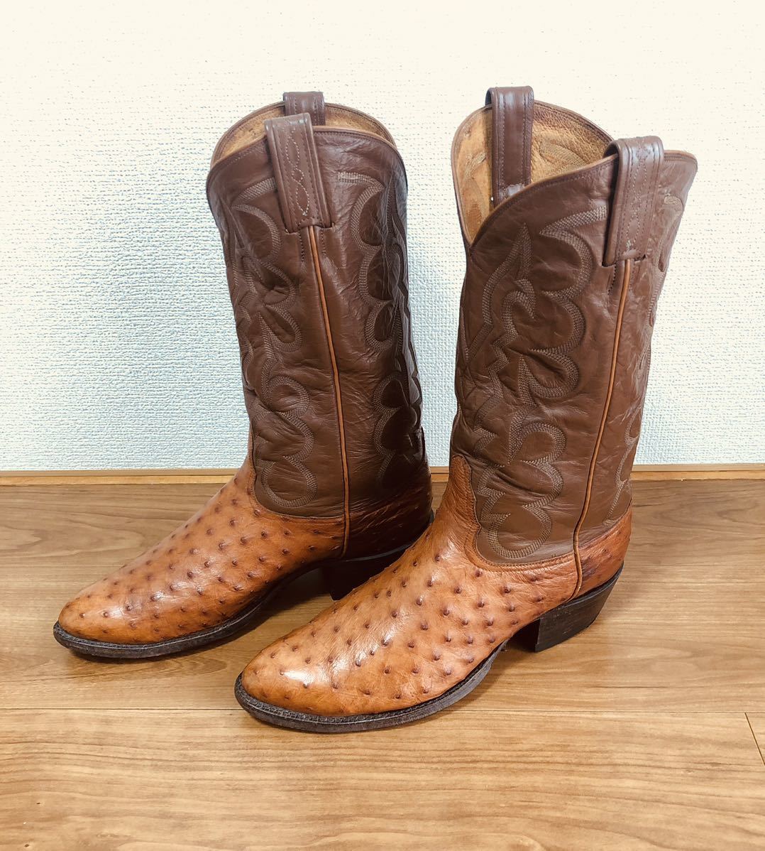 ★希少品★El Rey(王様)コレクション★トニーラマ★オーストリッチ★限定品★高級品★ヴィンテージ★9EE★ルケーシー 2
