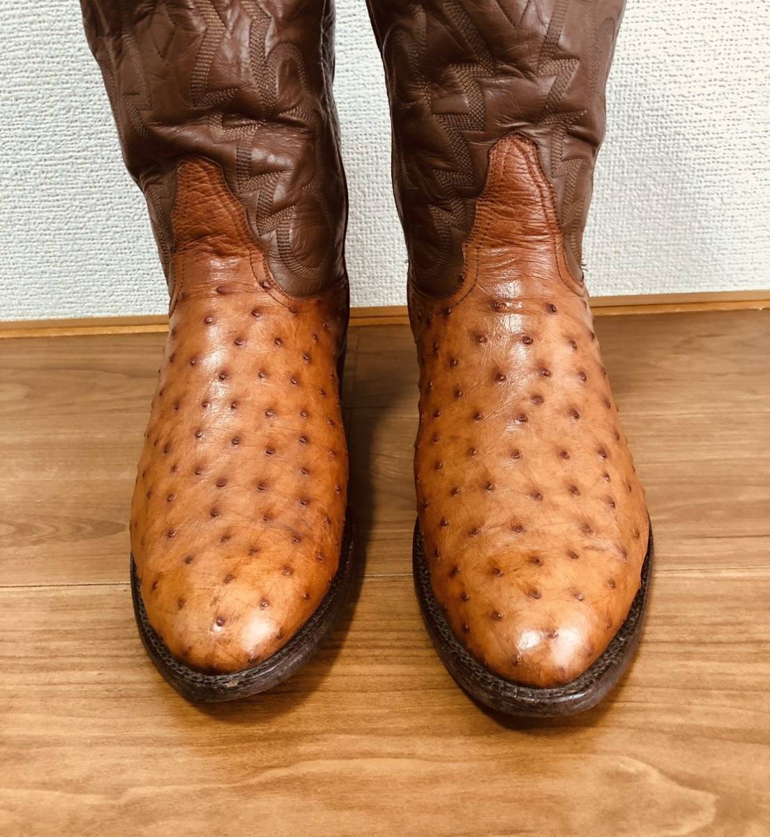 ★希少品★El Rey(王様)コレクション★トニーラマ★オーストリッチ★限定品★高級品★ヴィンテージ★9EE★ルケーシー 4