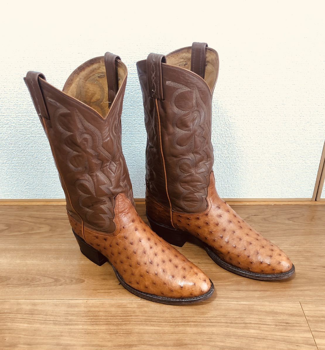 ★希少品★El Rey(王様)コレクション★トニーラマ★オーストリッチ★限定品★高級品★ヴィンテージ★9EE★ルケーシー 3