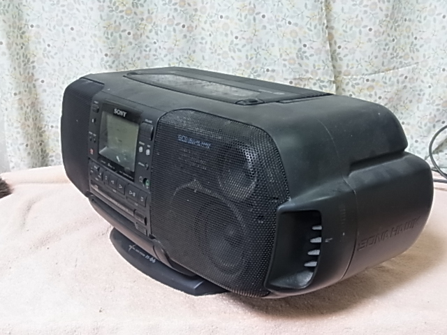 SONY 【ZS-66】 通電確認を行い、ラジオ受信します 管理 SONY 【ZS-66】 通電確認を行い、ラジオ受信します 管理