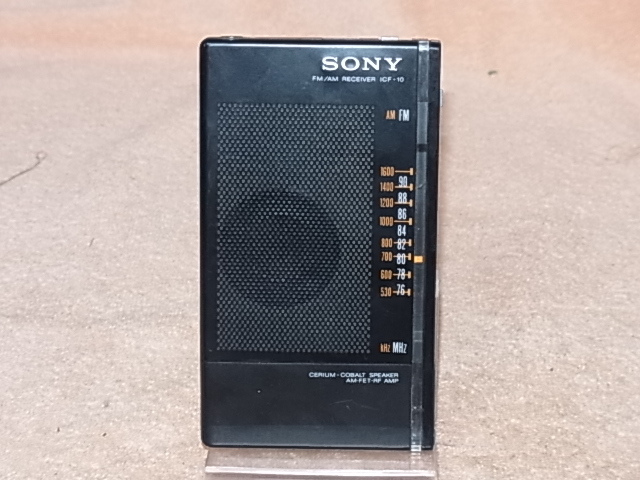 多様な SONY 管理230210101 FM76~94MHzまで受信可能 AM/FM/受信可能