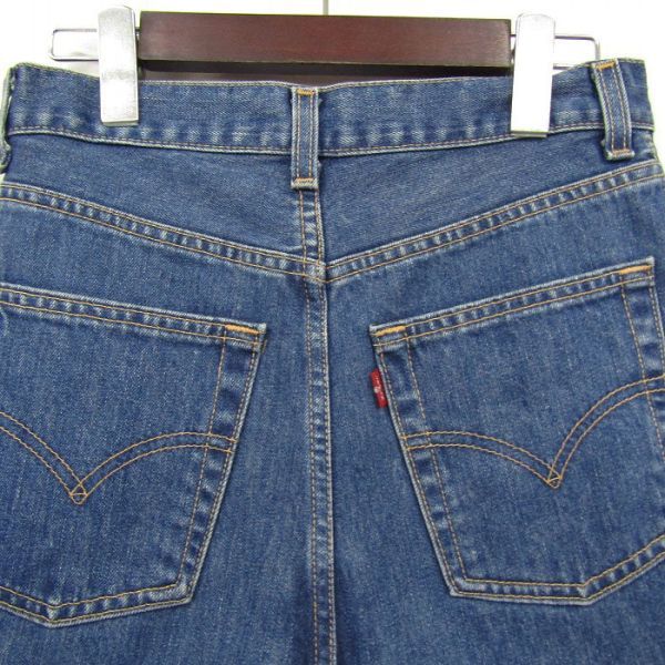 サイズ XS クロアチア製 リーバイス Levi's レディース コットン デニムスカート ロング カットオフ 古着 2F1994_画像8