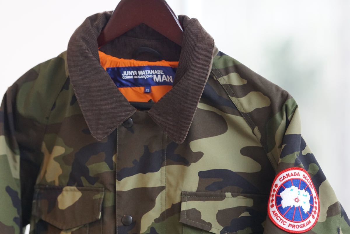 JUNYA WATANABE MAN × CANADA GOOSE comme des garcons Junya Watanabe man Canada Goose Comme des Garcons 19SS camouflage duck jacket 
