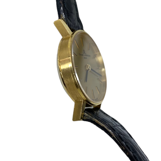 稼働品】BAUME&MERCIER ボームアンドメルシエ 腕時計 アナログ 手巻き