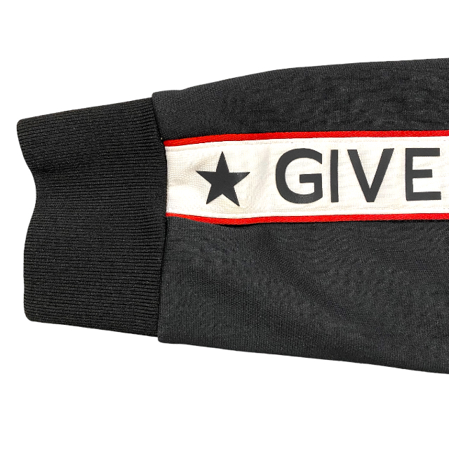 GIVENCHY ジバンシィ ロゴ テープライントラックジャケット スター