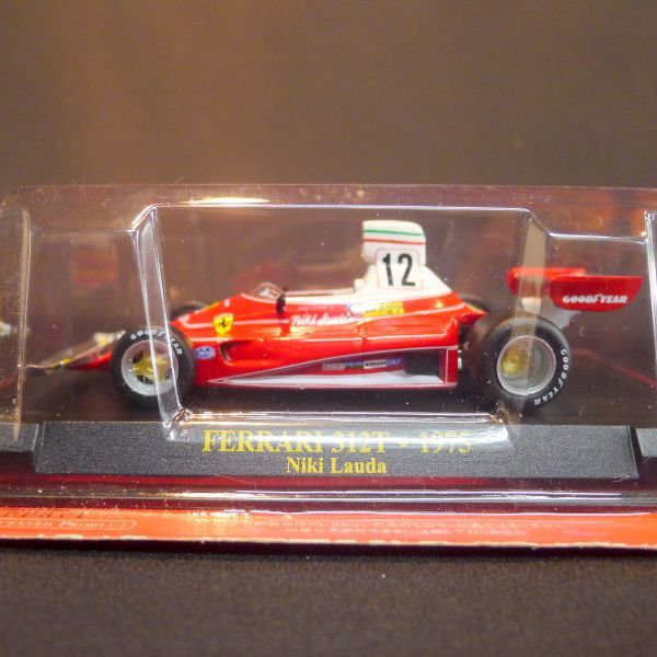 c060 アシェット フェラーリ F1 コレクション VOL.8 FERRARI 312T 1975年 Niki Lauda1/43 Scale /60_画像3