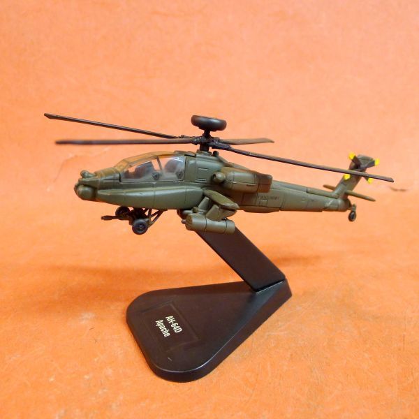 b339 デアゴスティーニ エアコンバットコレクション AH-64Ｄ Apache No9 1/100スケール /60_画像1