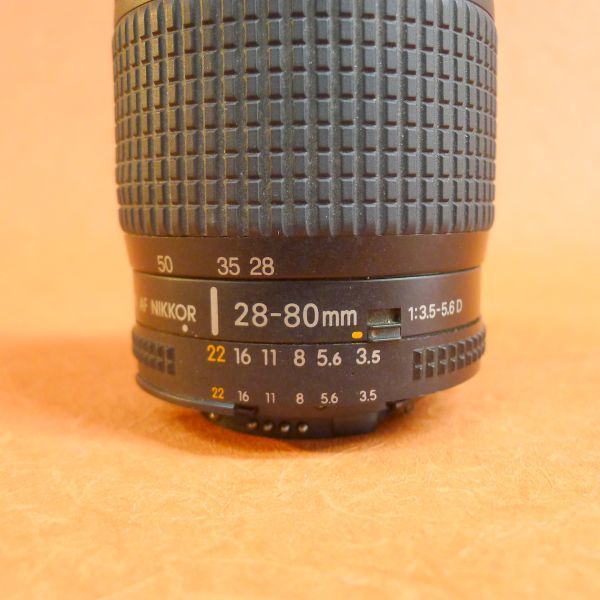 d009 ニコン AF NIKKOR 28-80MM F3.5-5.6D カメラ レンズ 一眼レフ用 /60_画像7