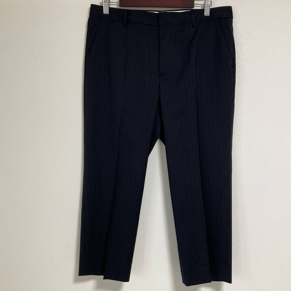 [ super-beauty goods ] Untitled pants 44 tapered large size OL business spring summer autumn comfortable stretch 