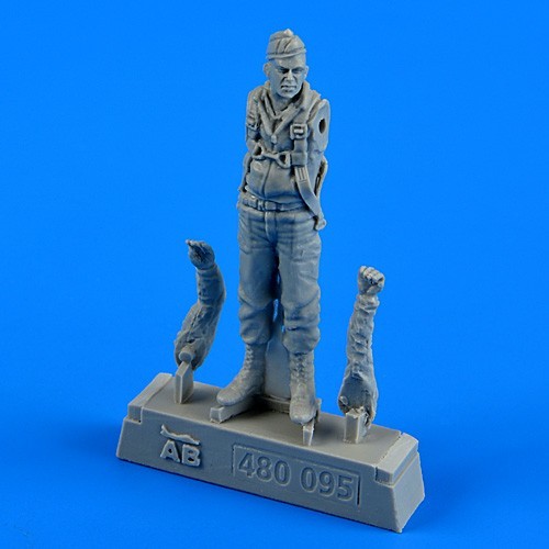 エアロボーナス 480095 1/48 U.S.A.F. Pilot - Vietnam War 1965 - 1973(汎用)