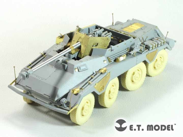 E.T.model E35-243 1/35 WWII ドイツ Sd.Kfz.234/4 対戦車自走砲(ドラゴン用）_画像2