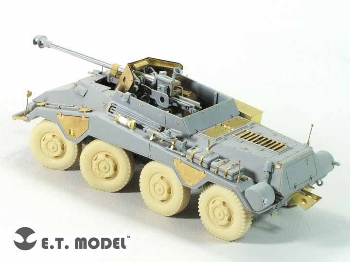 E.T.model E35-243 1/35 WWII ドイツ Sd.Kfz.234/4 対戦車自走砲(ドラゴン用）_画像3