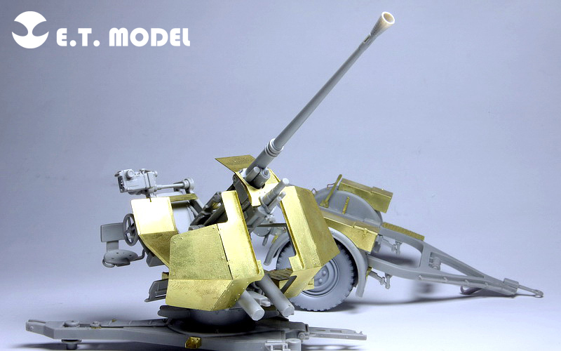 E.T.model E35-025 1/35 WWII ドイツ 3.7cm FLAK 37 対空砲(トランぺッター 02310用）_画像6