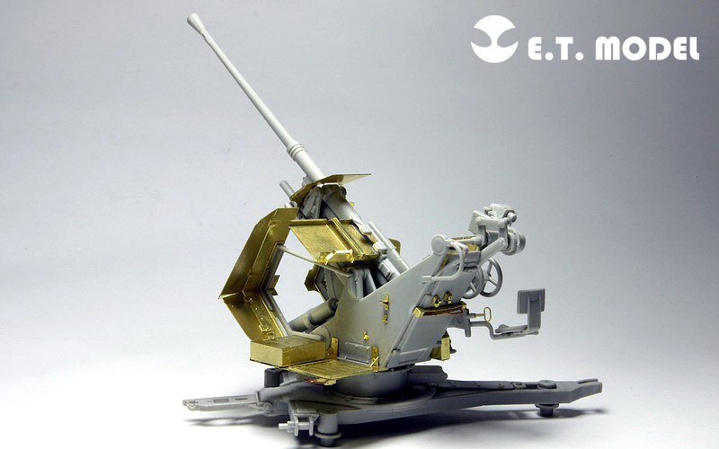 E.T.model E35-025 1/35 WWII ドイツ 3.7cm FLAK 37 対空砲(トランぺッター 02310用）_画像7