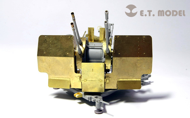 E.T.model E35-027 1/35 WWII ドイツ 2cm FLAK 38 対空砲(トランぺッター 02309用）_画像9