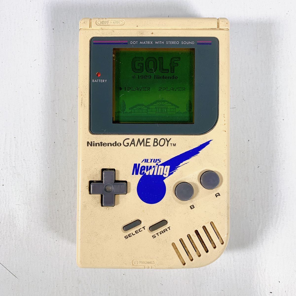 動作品 激レア 任天堂 ニンテンドー GAMEBOY 初代ゲームボーイ 本体