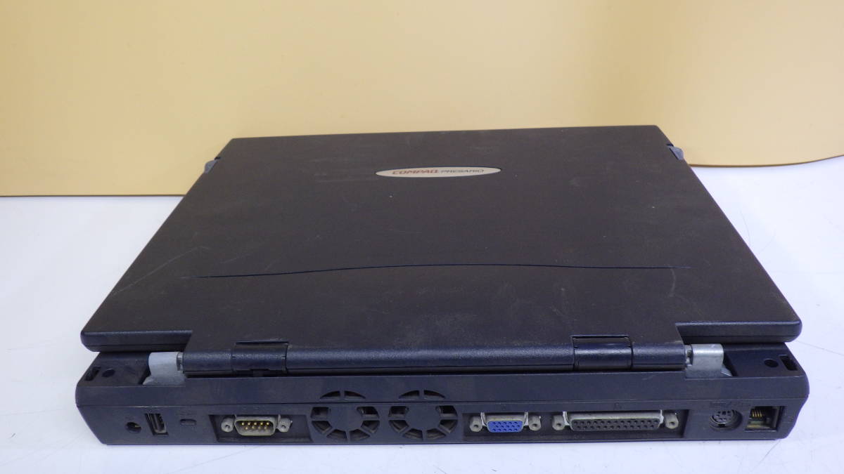 COMPAQ PRESARIO 1200 12XL123 1456VQLIN ノートパソコン 通電確認のみ #2979W23_画像8