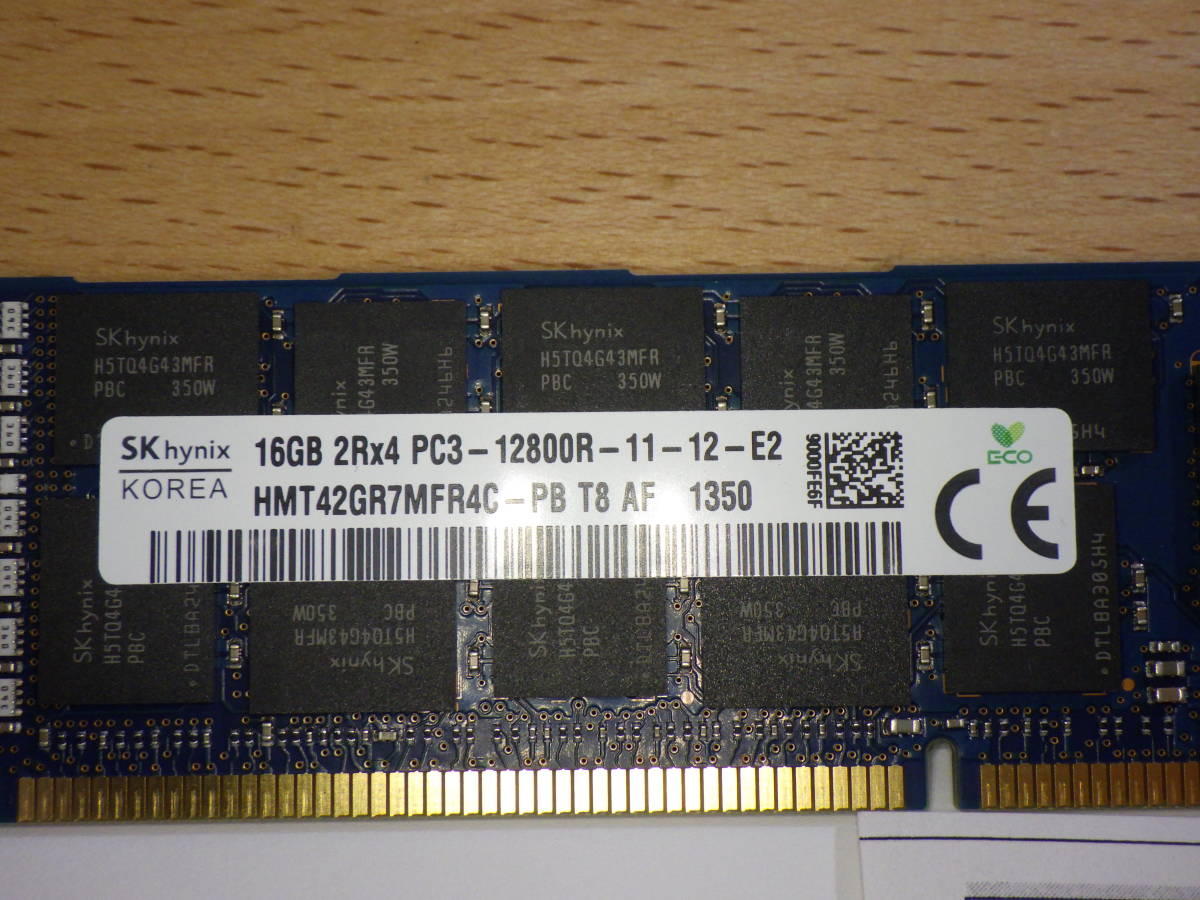  сервер память SKhynix KOREA 16GB 2Rx4 PC3-12800R-11-12 HMT42GR7MFR4C-PB 16GB память рабочий товар гарантия #919W23
