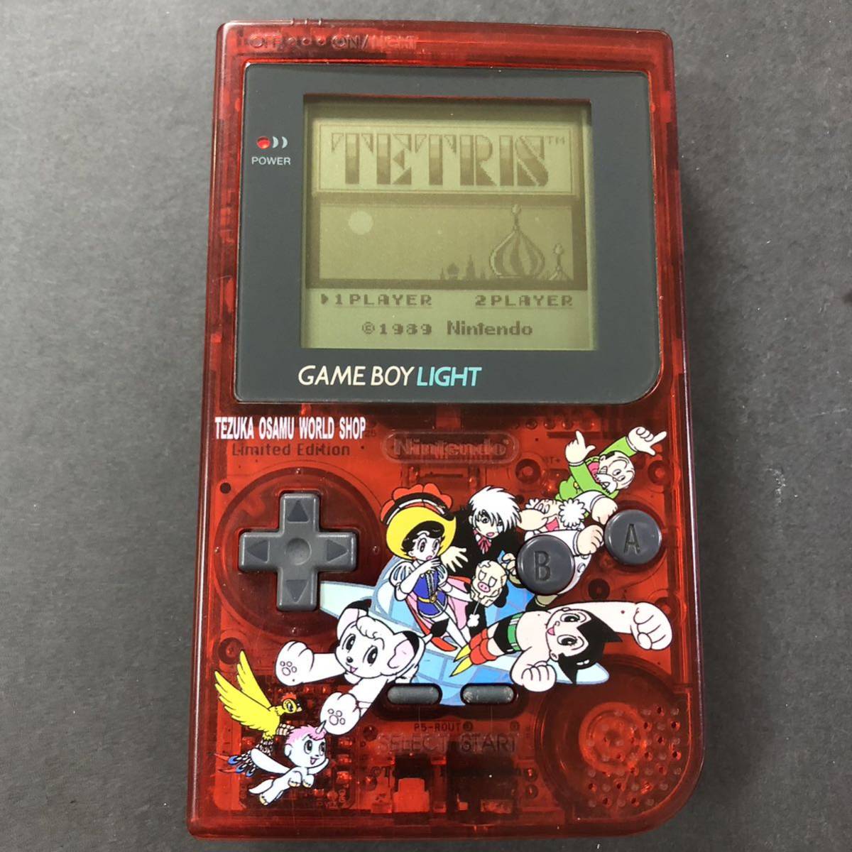 ゲームボーイライト本体 手塚治虫カラー 動作品-