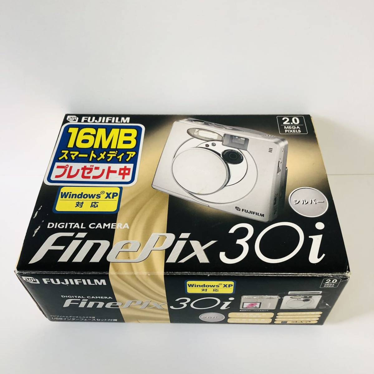 未使用☆ 富士フイルム FinePix 30i デジカメ 単三電池