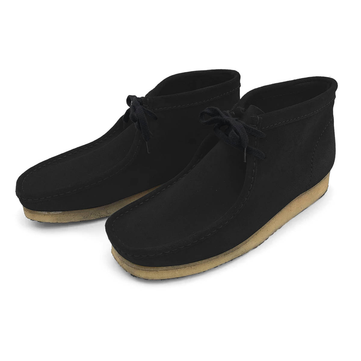 Clarks Originals｜Wallabee Boots (Black Suade)  [UK9.5]（クラークス・オリジナルズ／ワラビーブーツ／ブラック／スエード／27.5cm）