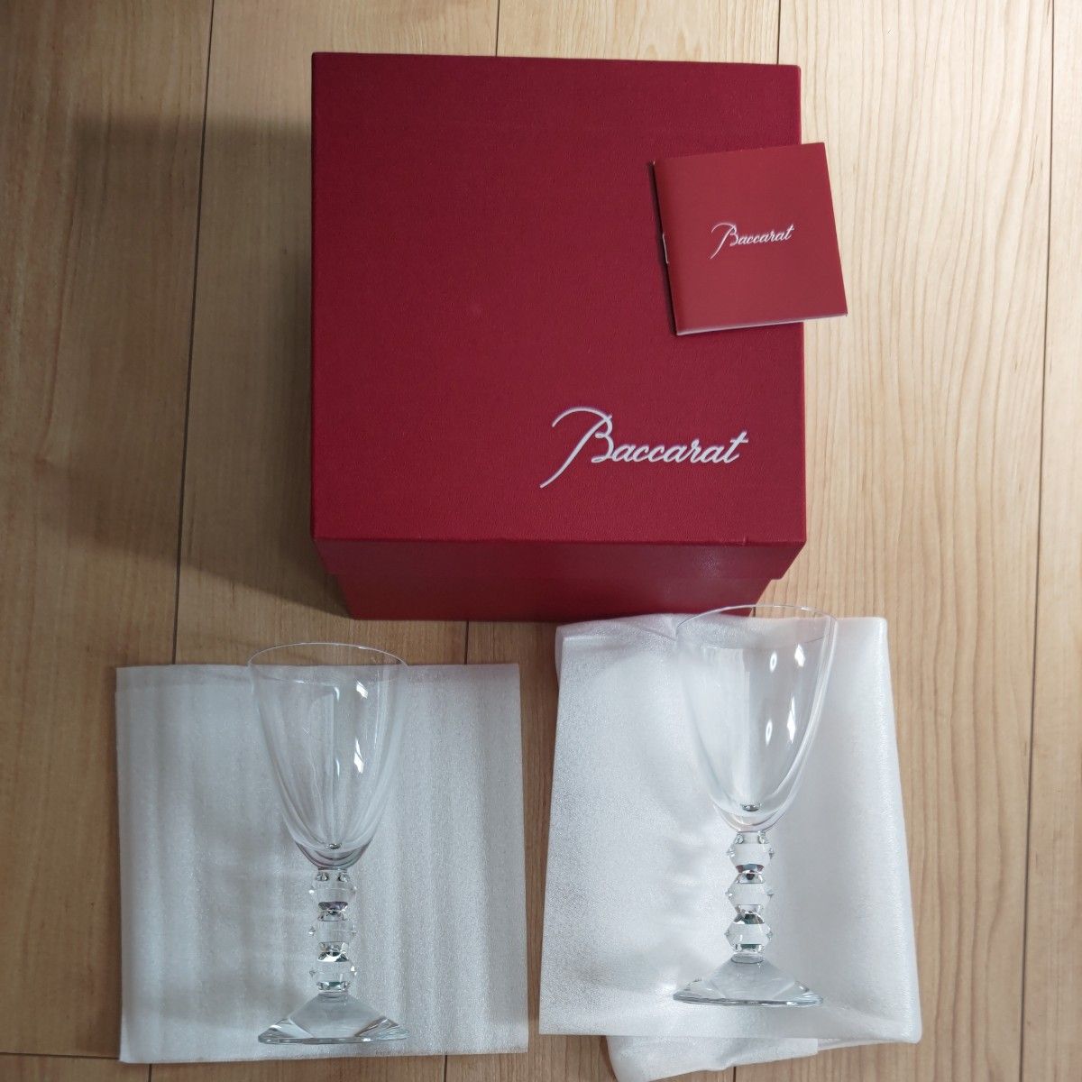 最終値下げ【新品未使用】バカラ Baccarat シャンパングラス 箱付き