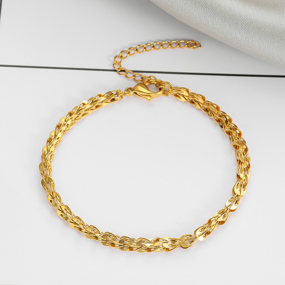  bracele Gold retro lady's 