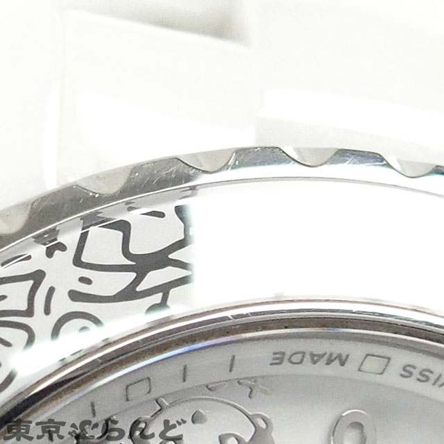 101654977 シャネル CHANEL J12 20周年記念モデル 腕時計 H6476 メンズ レディース ハイテクセラミック 自動巻 ホワイト 世界限定2020本_画像8