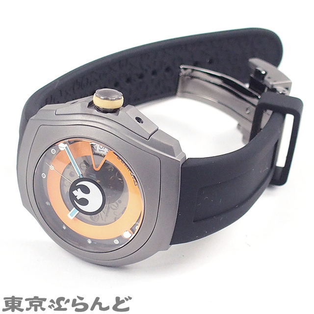 101660858 ジーエスエックス GSX スターウォーズ 反乱軍モデル REBEL ALLIANCE 時計 腕時計 自動巻き メンズ 300本限定 GSX400SWS-3 未使用_画像2
