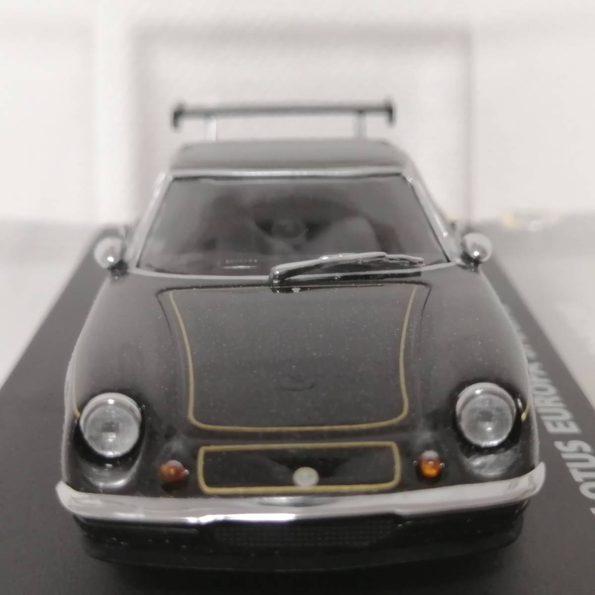 京商 KYOSHO 1/43 LOTUS ロータス ヨーロッパスペシャル リアウイング BLACK 検 エブロ ミニチャンプス オートアート ミニカー_画像1