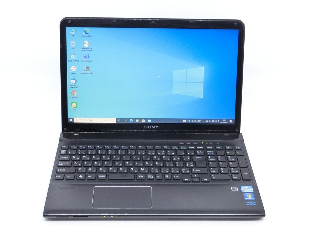 超歓迎された】 WEBカメラ/中古ノートパソコンSONY SVE15117FJB/Core