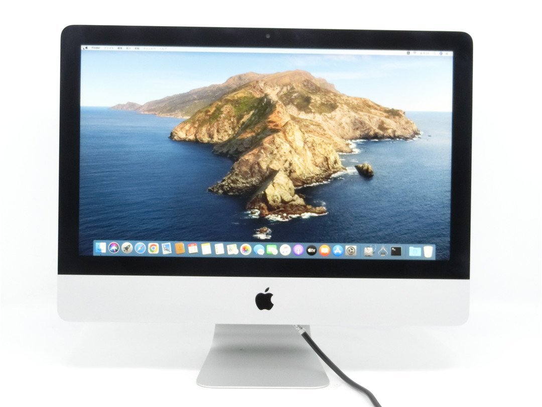 中古品　Apple iMac (フルHD, 21.5-inch, 2012) A1418 Core i5(3330S)/2.7GHz RAM:8GB/HDD:1TB 　OS　Catalina10.15.7訳あり品_画像1