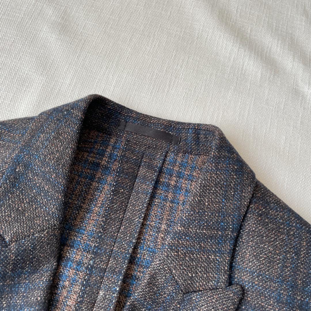 美品> Paul Smith ポールスミス ダブルブレスト チェック 美品> Paul Smith ポールスミス ダブルブレスト チェック